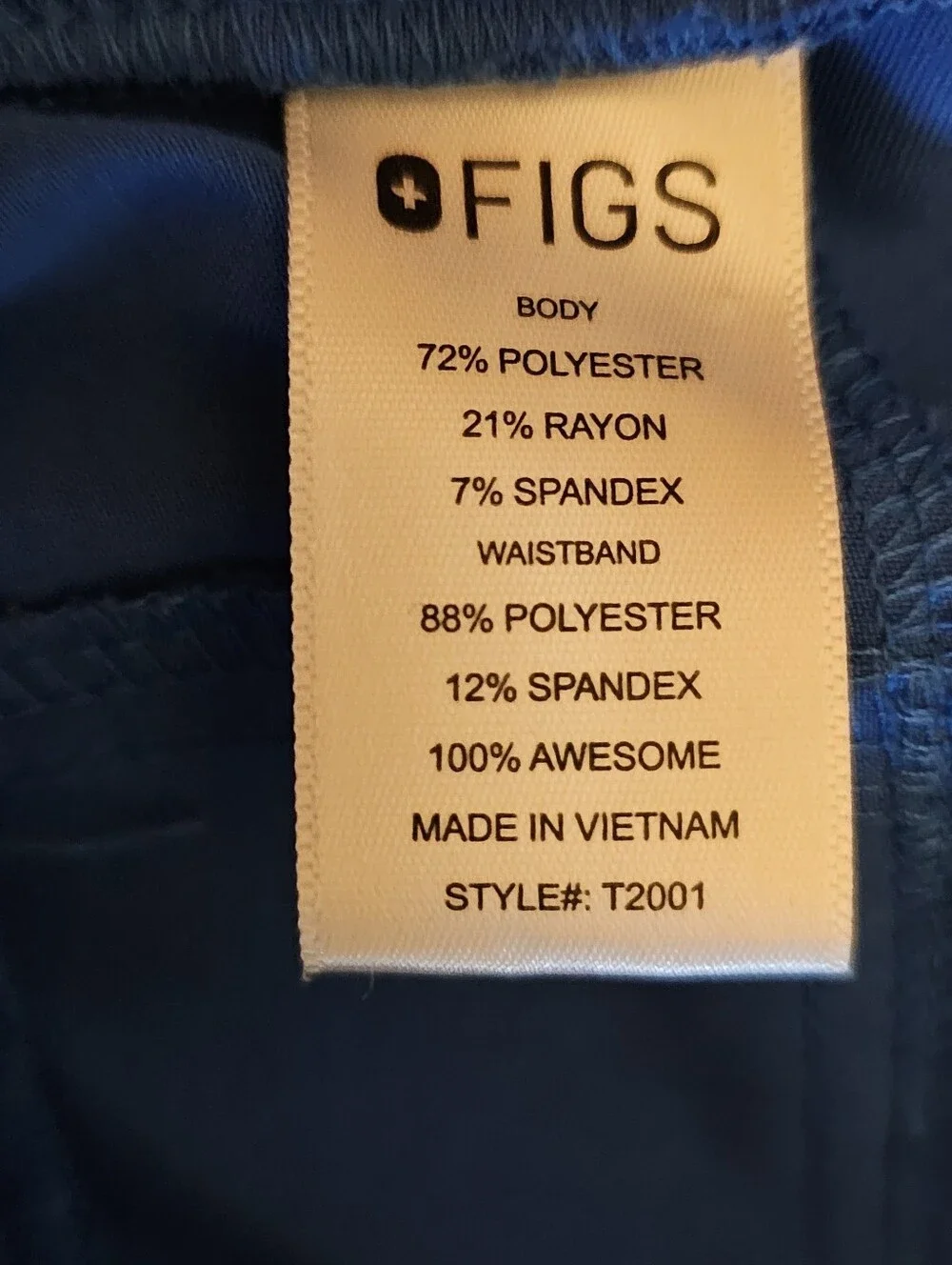 Figs Technical Collection Axim Cargo Scrub Bottoms Size L